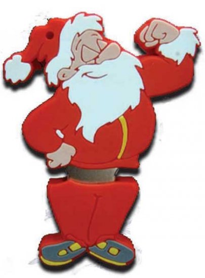 Santa Claus Muscle Flash Drive
