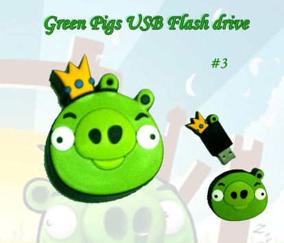 Green pig #3