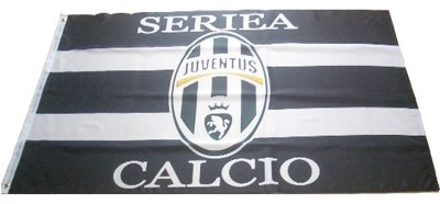 JUVENTUS FLAG SOCCER- WE SHIP USPS