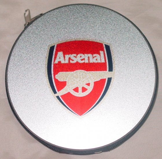 ARSENAL FC CD/DVD CASE SOCCER- WE SHIP USPS