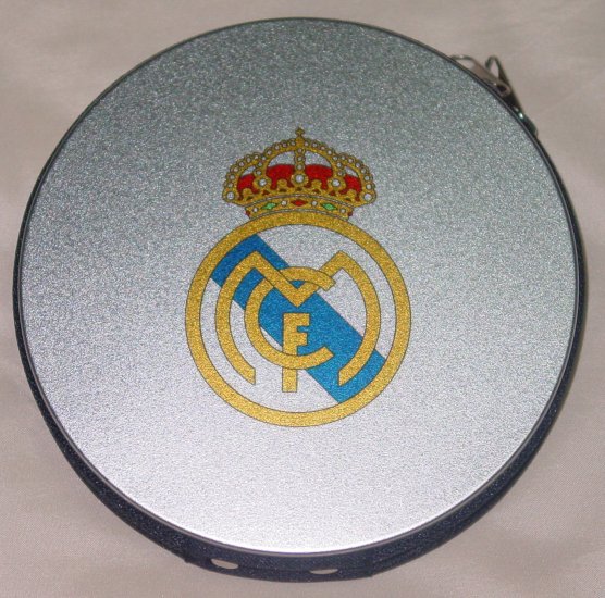 REAL MADRID CF CD/DVD CASE SOCCER- WE SHIP USPS