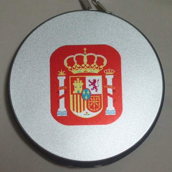 SPAIN CD/DVD CASE SOCCER- WE SHIP USPS