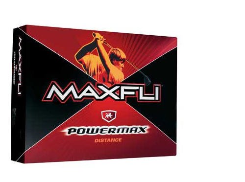 3-PACK NEW MAXFLI GOLF POWER MAX DIST DOZENS JOHN DALY