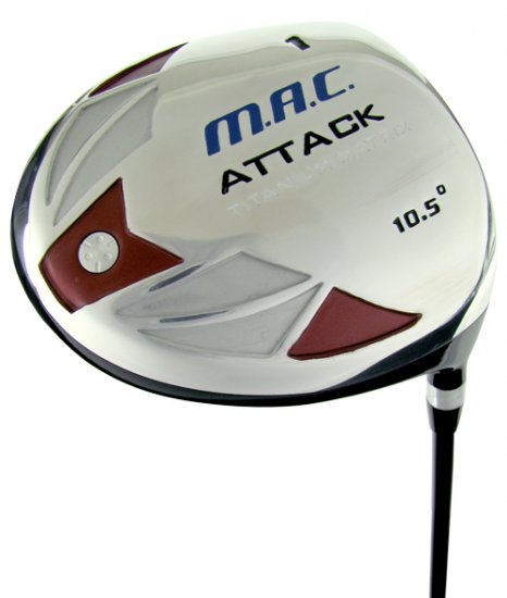 NEW SIMAC GOLF SIMAC MAC ATTACK 10.5° SQUARE DRIVER R