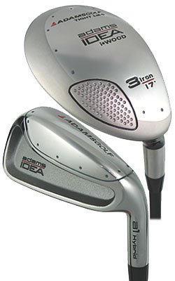 NEW ADAMS GOLF TIGHT LIES IDEA 3-PW HYBRID IRONS GRPH S