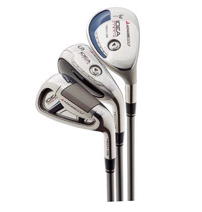 NEW ADAMS GOLF IDEA TECH OS 3PW HYBRID IRONS GRPH/STL R
