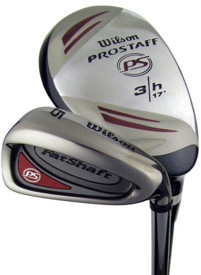 NEW WILSON P.S. FAT SHAFT 3-PW HYBRID IRONS GRAPH/STEEL