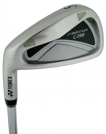NEW YONEX GOLF LH C280 CYBERSTAR 5-SW STEEL IRONS UNIF