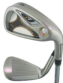 NEW TAYLOR MADE GOLF 2007 R7 DRAW IRONS 4-SW STEEL STF