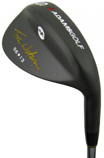 NEW ADAMS GOLF TOM WATSON PVD 56° SAND WEDGE STEEL SW