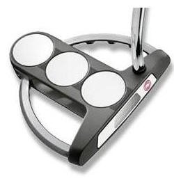 NEW ODYSSEY GOLF WHITE STEEL SRT TRI 3-BALL 34" PUTTER