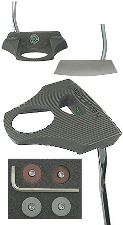 NEW HEAVY PUTTER GOLF MATTE B3 34" PUTTER W/ WEIGHT KIT