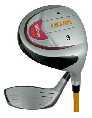 NEW WILSON GOLF 2007 ULTRA #3 FAIRWAY WOOD REG GRAPH