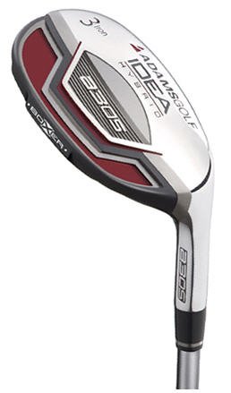 ADAMS GOLF- IDEA A3 OS BOXER #4 HYBRID I-WOOD GRAPH STF