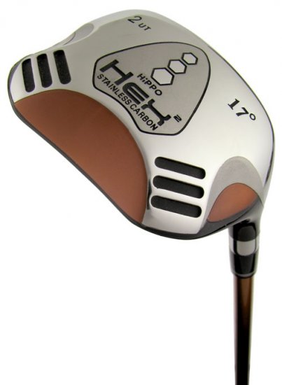 HiPPO GOLF- HEX 2 SQUARE FAIRWAY 4 WOOD REGULAR FLEX