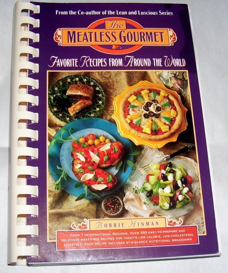 The Meatless Gourmet: Favorite Recipes from Around the World, (Plastic Comb), 1995