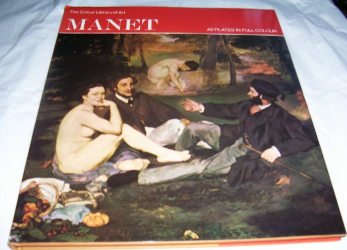 Manet, (Colour library of art),1967, VERY GOOD HCDJ