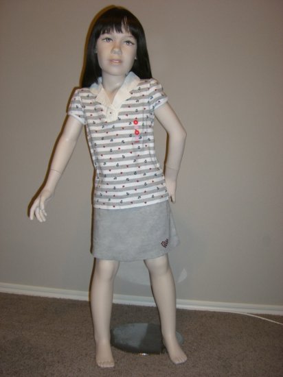 GYMBOREE Grey Dress-Skirt Set Sz.6