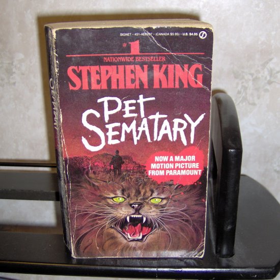 Pet Sematary by Stephen King Paperback Novel