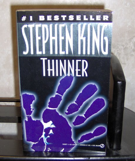 Thinner - Stephen King as Richard Bachman - Paperback Novel