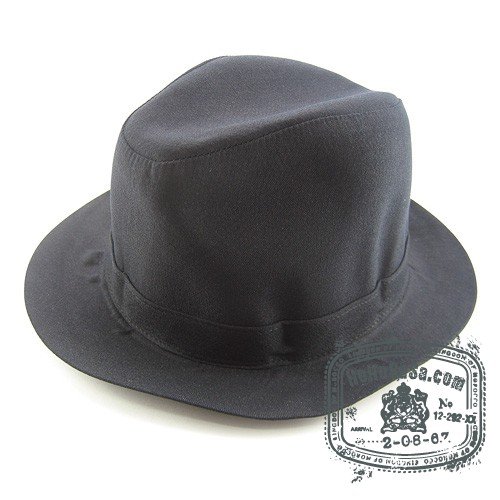 Unisex Man Woman Newsboy Speical Style Black Fedora Skull Hat NWT