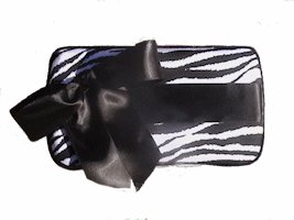 Zebra Couture Diaper Wipe Case by MomGlamâ„¢-Includes Wipes!