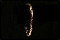 Ladies' 14 Kt GEP Unique Designer Curb Chain Bracelet