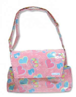 Groovy Love Retro Messenger Baby Diaper Bag 104400