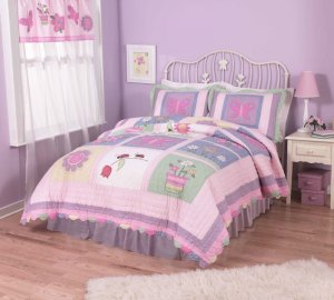 9PC Annas Pink Dream FULL Quilt Bedding Set QS1715FU