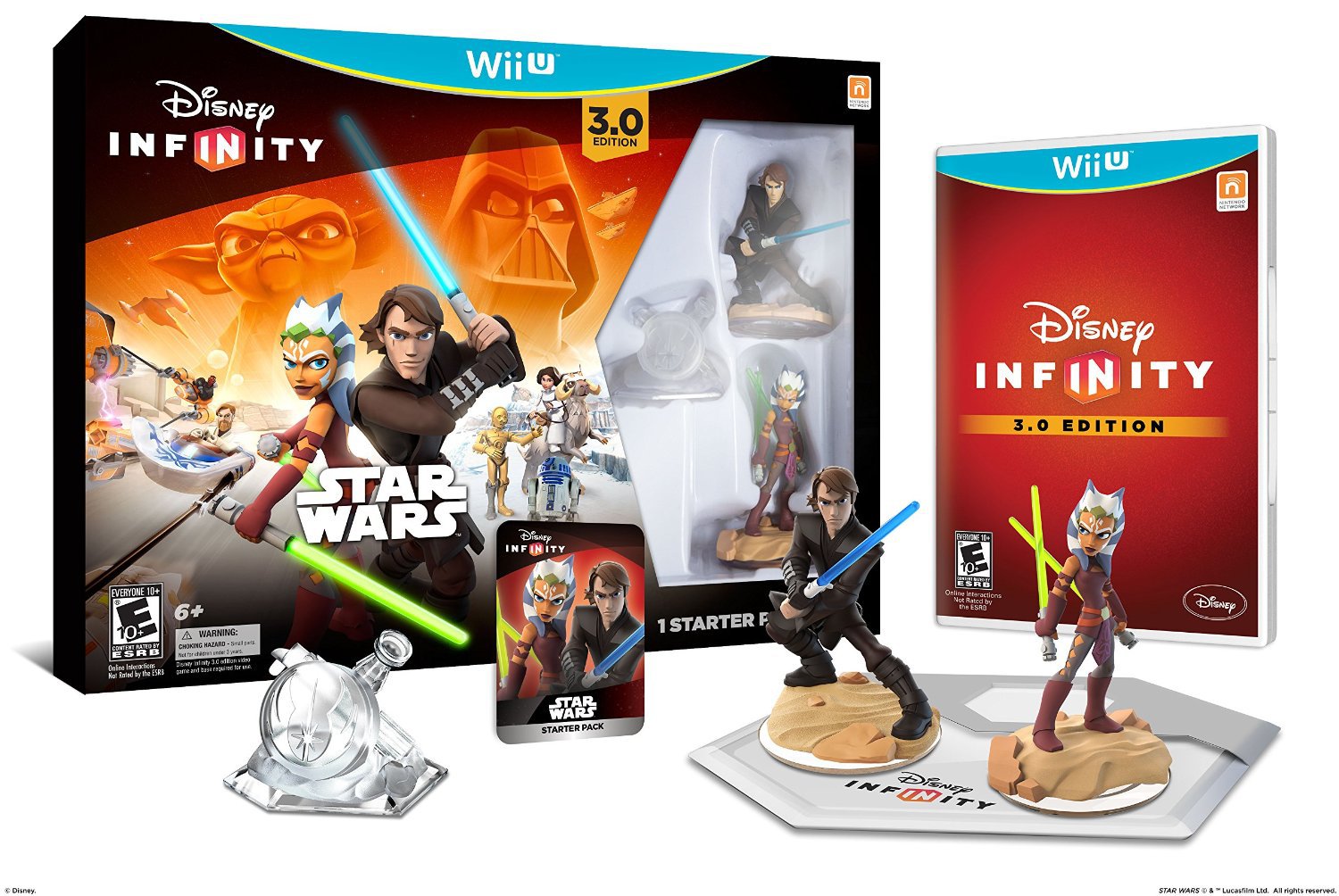 NEW! Wii U Disney Infinity 3.0 Edition Starter Pack w/BONUS!