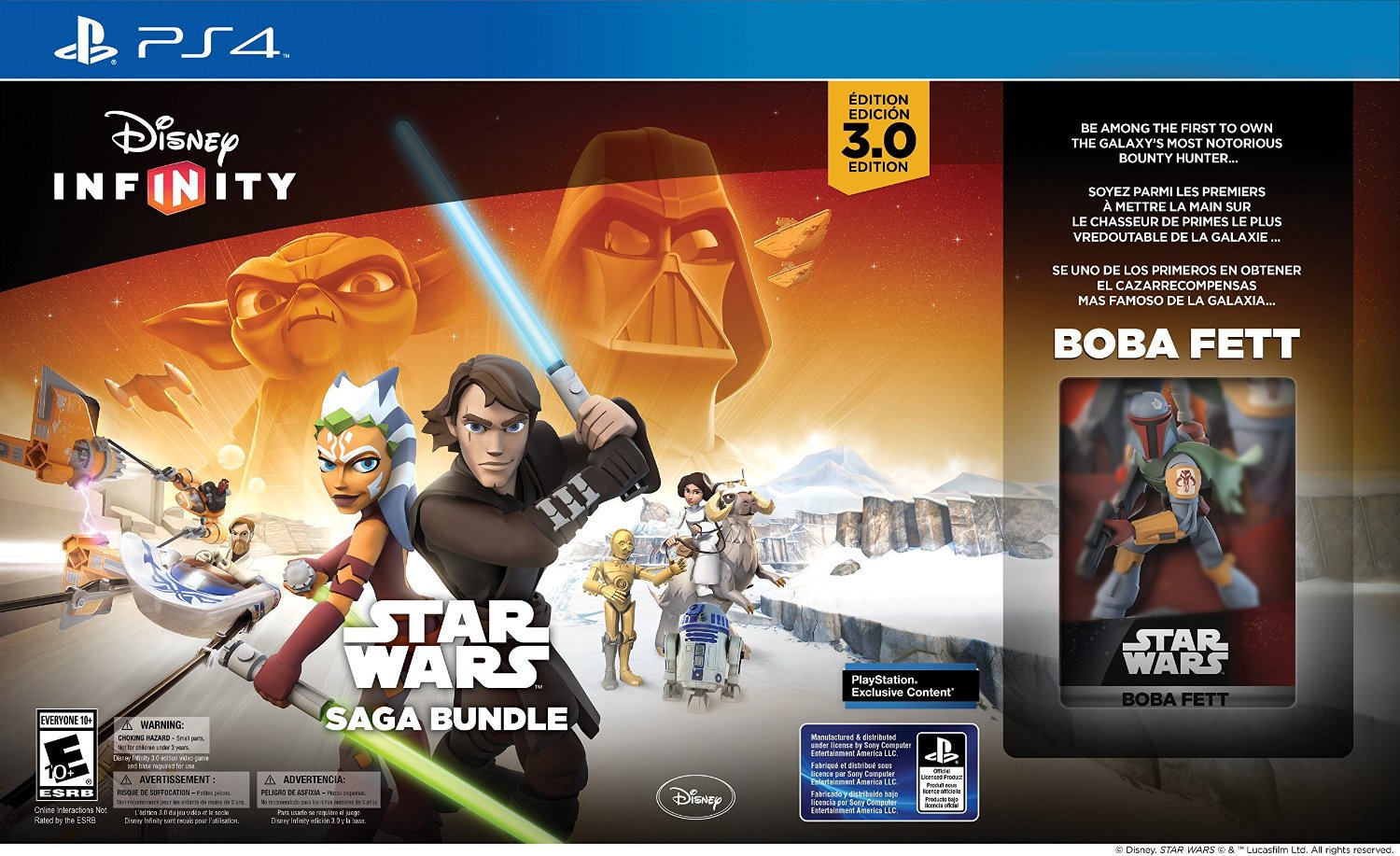 NEW! PlayStation 4 Disney Infinity 3.0 Edition: Star Wars Saga Bundle!
