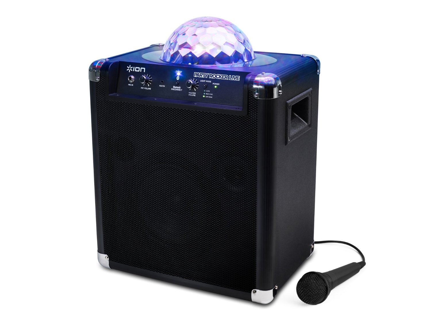 NEW! Ion Audio Party Rocker Live Bluetooth Speaker with Party Lights and App Control