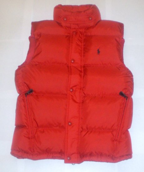 NEW $198 POLO RALPH LAUREN PUFFER WINTER DOWN VEST JACKET LARGE NWT