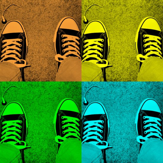 Pop Art Chucks