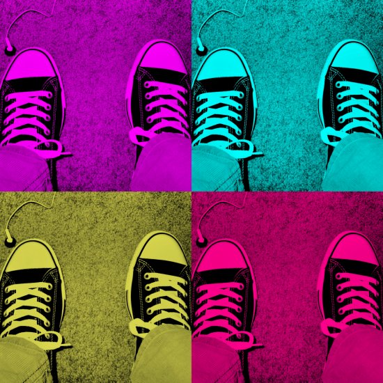 Pop Art Chucks