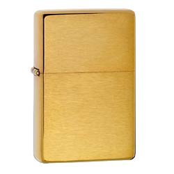 ZIPPO 240.25 VINTAGE BRUSHED BRASS LIGHTER