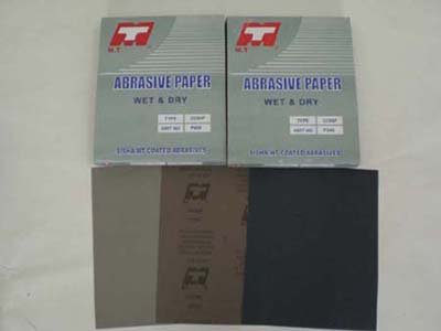 MT anticurl waterproof abrasive paper