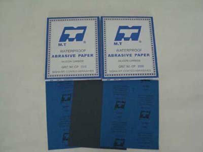 MT anticurl waterproof abrasive paper