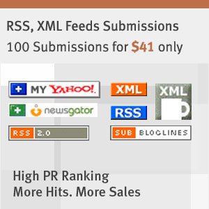 RSS Submissions - A effective emarketing tool @$38.95-5% OFF