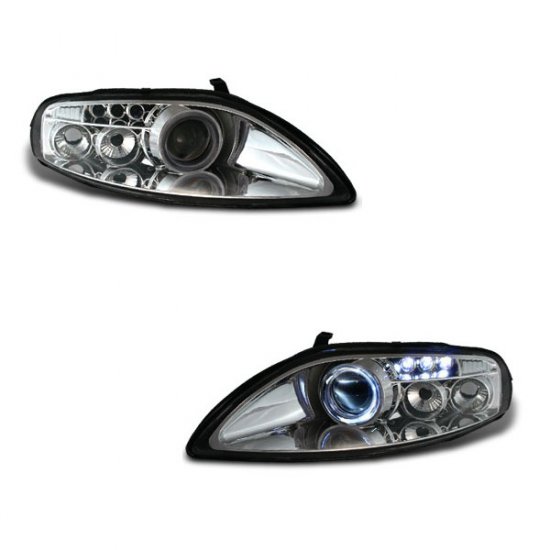 91-00 Lexus SC300 SC400 // Projector Headlights CCFL (Chrome)