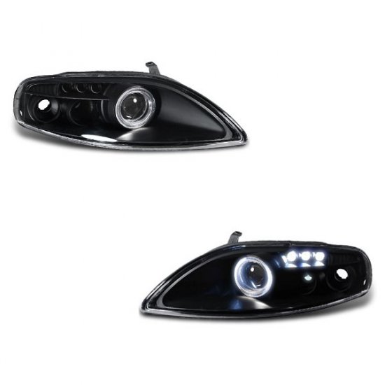 91-00 Lexus SC300 SC400 // Projector Headlights (Black)