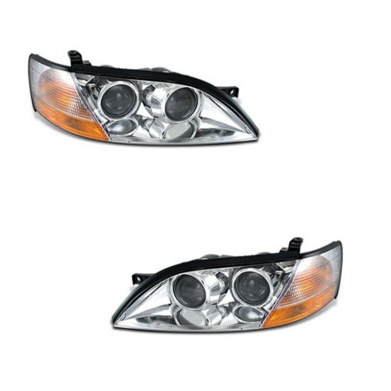 92-96 Lexus ES300 Projector Headlights (Chrome)
