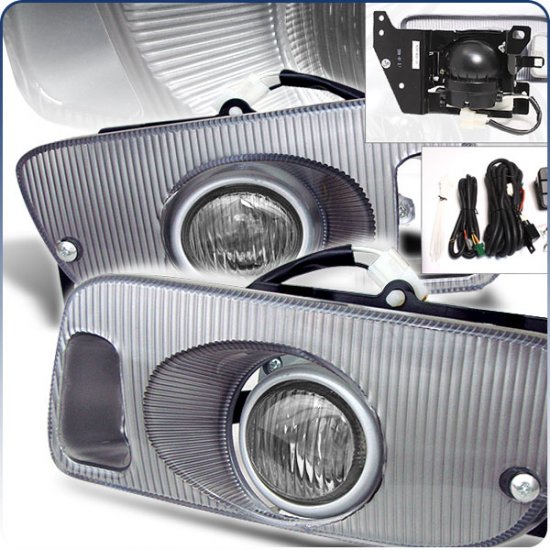 92-95 Honda Civic 2Dr / 3Dr, Fog Lights (Smoked)
