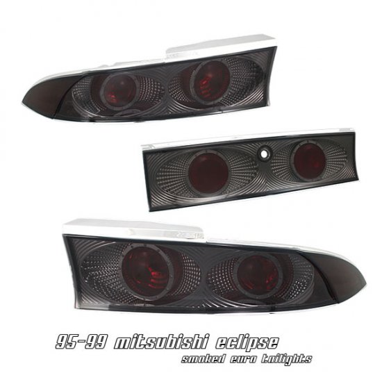 95-99 Mitsubishi Eclipse, Altezza Tail Lights, Smoked