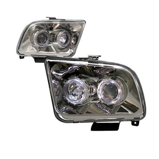 05-09 Ford Mustang, Projector Headlights, Titanium