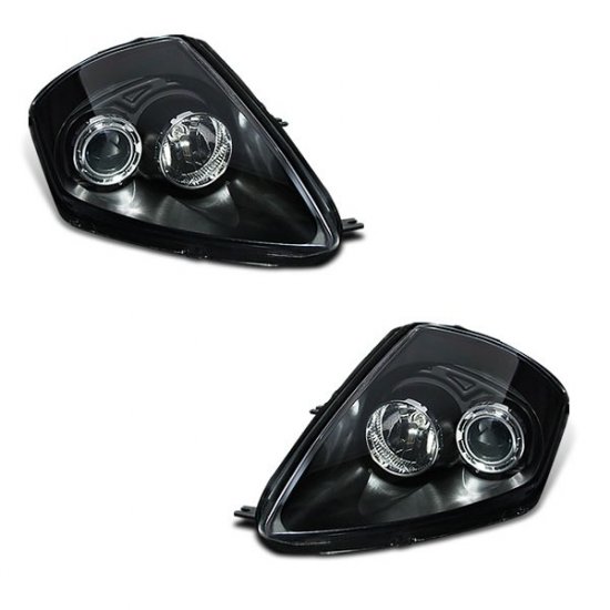 00-05 Mitsubishi Eclipse Projector Headlights (Black)