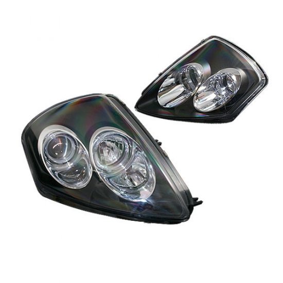 00-05 Mitsubishi Eclipse Projector Headlights (Black)