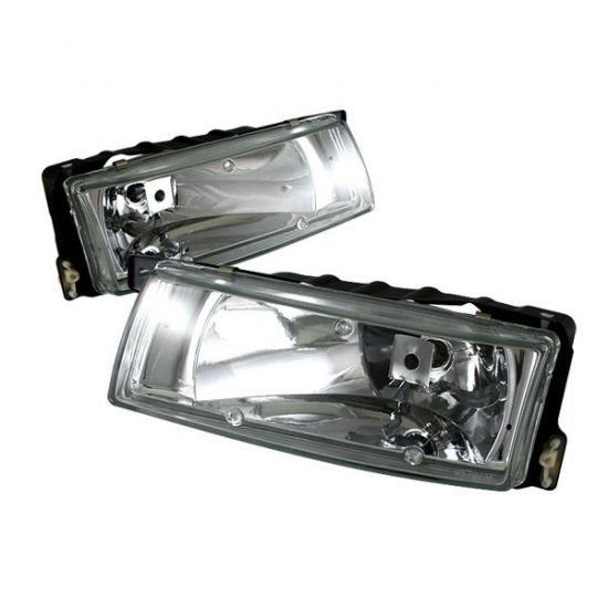 89-94 Nissan Maxima, Crystal Headlights (Chrome)