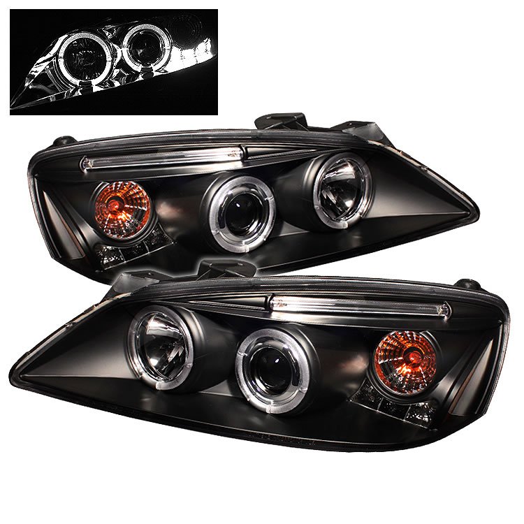 Spyder: 05-08 Pontiac G6, Projector Headlights, Black