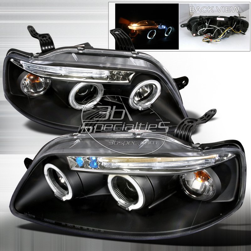 Spec-D: 04-08 Chevy Aveo 5Dr, Projector Headlights, Black